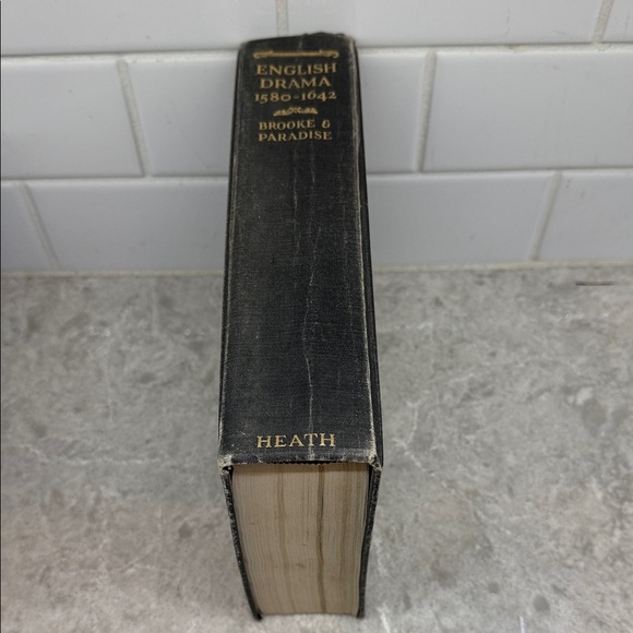 Vintage English Drama 1580-1642 Brooke & Paradise hardcover book. Printed 1933 - Picture 9 of 12